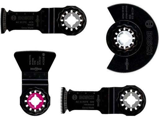 [90082625 376426] Bosch Professional Zubehörset Bodenbeläge, 4 Teile