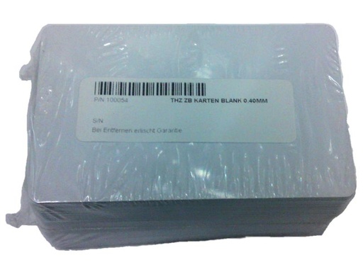 [90082659 100054] Zebra Technologies Karte(n) 0.40 mm 100 Stück