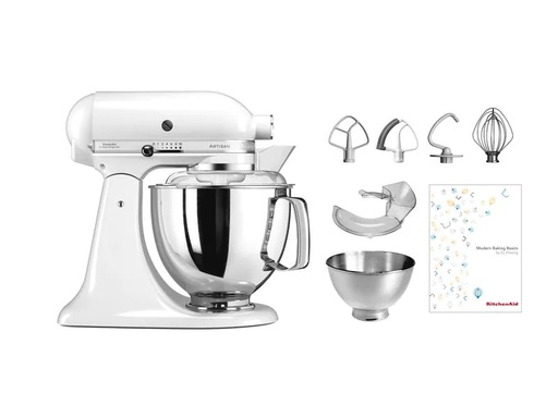 [90082679 918944] KitchenAid Küchenmaschine KSM200  Weiss