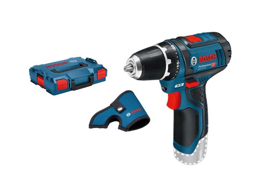 [90082682 495973] Bosch Professional Akku-Bohrschrauber GSR 12 V-15 + L-Boxx Clic&amp;go Solo