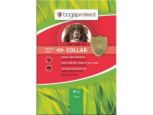 [90082690 968163] bogar Anti-Parasit-Halsband bogaprotect Collar Hund M - L