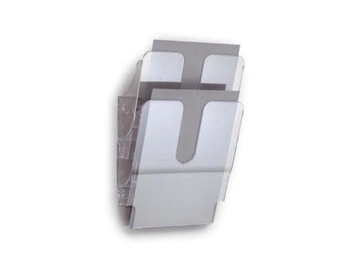 [90082786 1020431] DURABLE Prospektständer Flexiplus 2 A4, Transparent