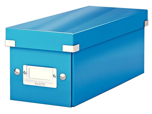 [90082825 627555] Leitz Aufbewahrungsbox Click&amp;Store CD Blau