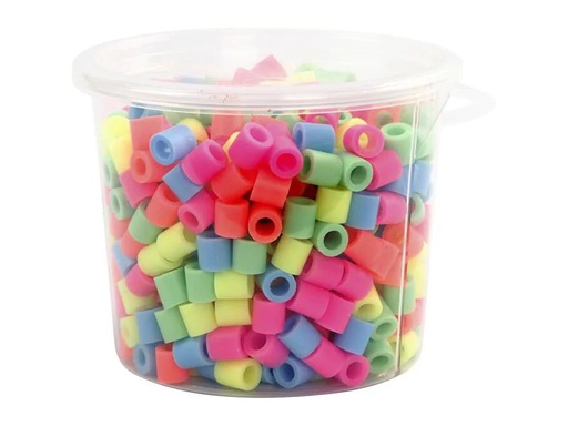 [90083010 737988] Creativ Company Bügelperlen Nabbi JUMBO Pastellfarben