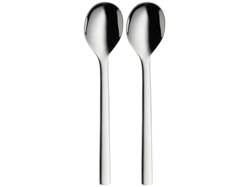 [90008281 558560] WMF Müslilöffel Nuova 2 Stück, Silber