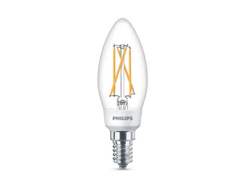[90083079 1086980] Philips Lampe LED Lampe SceneSwitch, E14 Kerze, dimmbar, 40W Ersatz