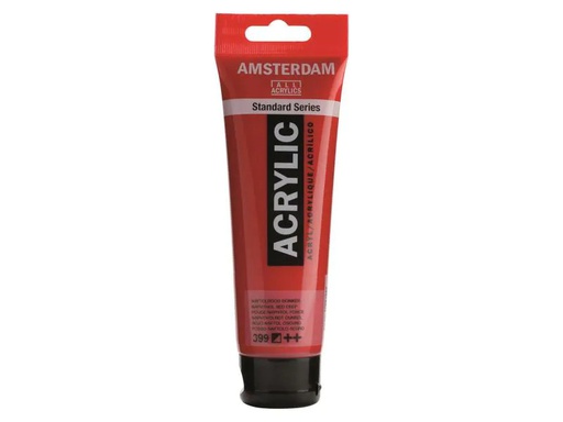 [90008288 995909] Amsterdam Acrylfarbe Standard 399 Naphtholrotdeck halbdeckend, 120 ml