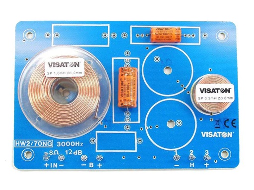 [90083117 111611] Visaton Frequenzweiche HW 2/70 NG, 8 Ω