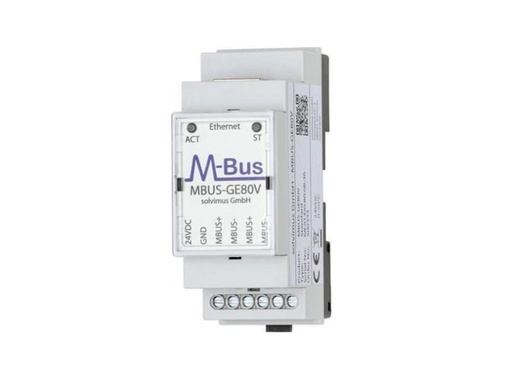 [90083119 1027233] Solvimus M-Bus Ethernet-Gateway GE80V