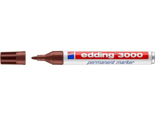 [90083202 844297] edding Permanent-Marker 3000 Braun