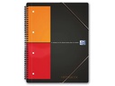 Oxford Notizheft International Meetingbook, A4 +, Kariert, Grau