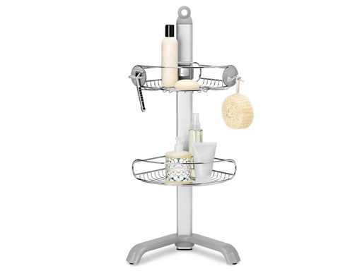 [90083398 882959] Simplehuman Duschmittelhalter  Eck-Duschcaddy Silber