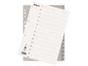 Biella Register A4 1-15 mit Indexblatt