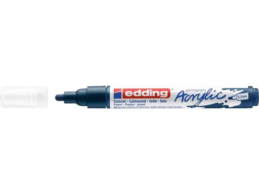 [90083477 1163543] edding Acrylmarker 5100 Medium, Dunkelblau