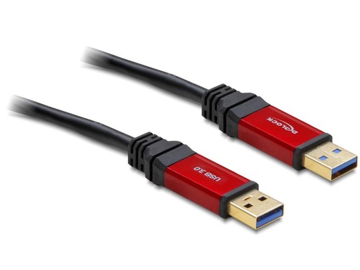 [90083528 609268] Delock USB 3.0-Kabel Premium USB A - USB A 3 m