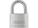 Abus Vorhängeschloss 64TI/50 Silber Aluminium
