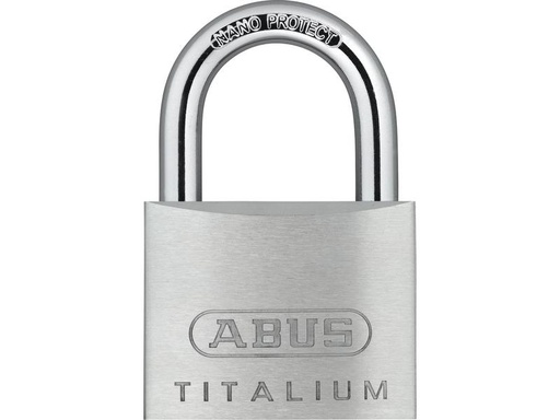[90083586 1169243] Abus Vorhängeschloss 64TI/50 Silber Aluminium