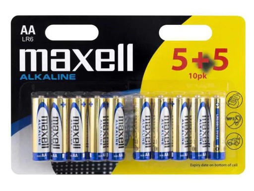 [90083655 920251] Maxell Europe LTD. Batterie AA 5+5 Stück