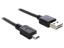 Delock USB 2.0-Kabel EASY-USB USB A - Mini-USB B 0.5 m