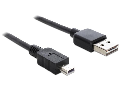 [90008357 623064] Delock USB 2.0-Kabel EASY-USB USB A - Mini-USB B 0.5 m