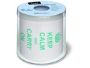 Paper + Design Toilettenpapier keep calm 1 Rollen, 3-lagig, Mehrfarbig