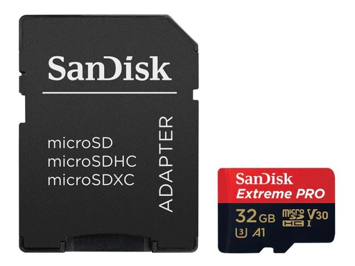 [90083859 605557] SanDisk microSDHC-Karte Extreme Pro UHS-I V30 32 GB