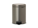 Brabantia Kosmetikeimer NewIcon 5 l, Platin