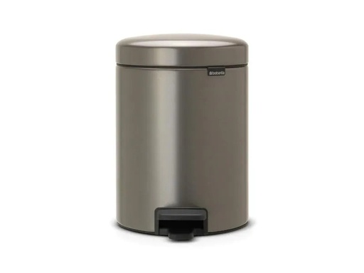 [90083983 655011] Brabantia Kosmetikeimer NewIcon 5 l, Platin