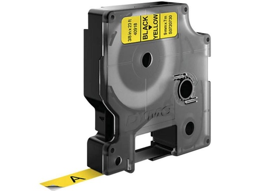 [90008383 80527] DYMO Beschriftungsband D1 Schwarz auf Gelb