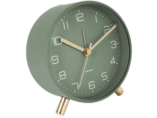 [90008384 1006164] KARLSSON Klassischer Wecker Lofty Grün