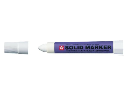 [90084077 998484] Sakura Permanent-Marker Solid Breit, Weiss