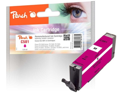 [90084267 1142511] Peach Tinte Canon CLI-581 Magenta
