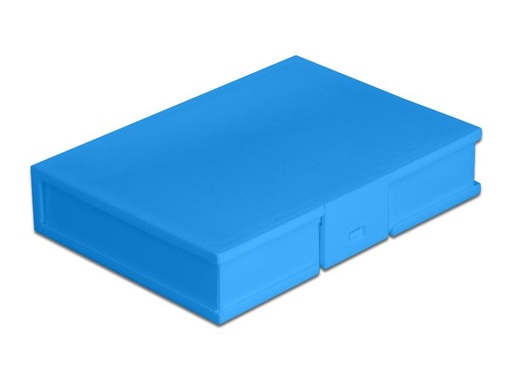 [90084322 1181458] Delock Schutzgehäuse für 3.5″ HDD blau