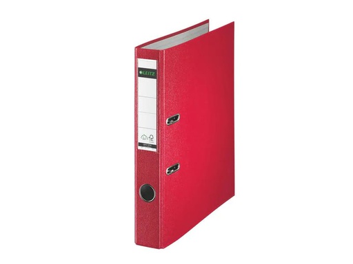 [90084333 627512] Leitz Ordner Swiss Edition 180°, 5.2 cm, A4, Rot
