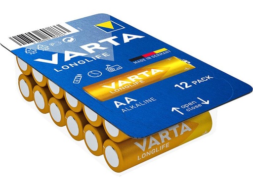 [90084348 532814] Varta Batterie Longlife AA 12 Stück
