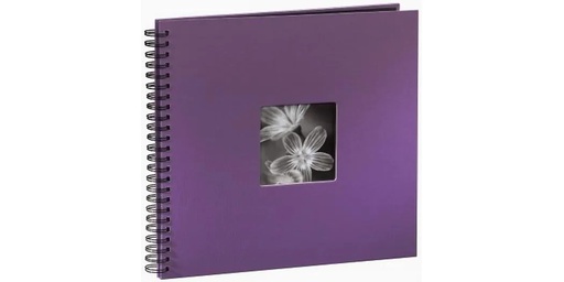[90084455 1163414] Hama Fotoalbum Fine Art 36 x 32 cm Lila, 50 schwarze Seiten