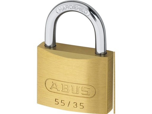 [90008429 1169229] Abus Vorhängeschloss 55/35 Gold Messing