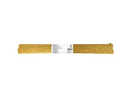 [90084715 1107470] URSUS Krepppapier 50 cm x 2.5 m, 32 g/m², Gold