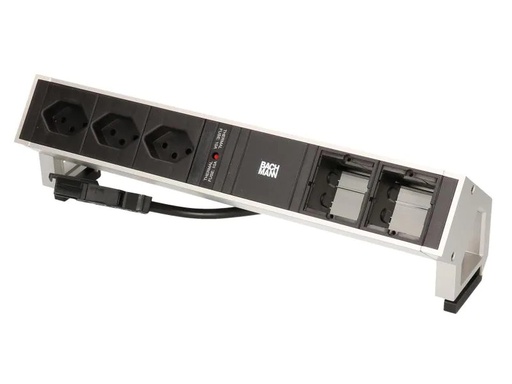 [90084744 252671] Bachmann Tischsteckdosenleiste DESK 2 3x T13, 2x ABD