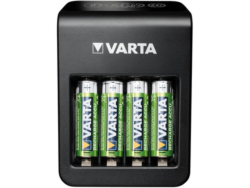 [90084804 1108150] Varta Ladegerät LCD Plug Charger+ inkl. 4xAA