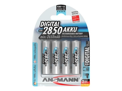 [90084887 1121011] Ansmann Akku 4x AA Typ 2850 Digital 2650 mAh