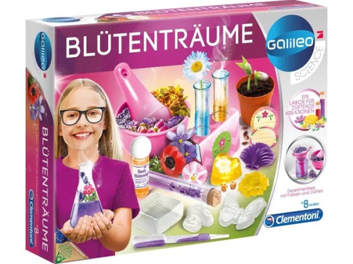 [90085111 1027849] Clementoni Experimentierkasten Galileo -  Blütenträume