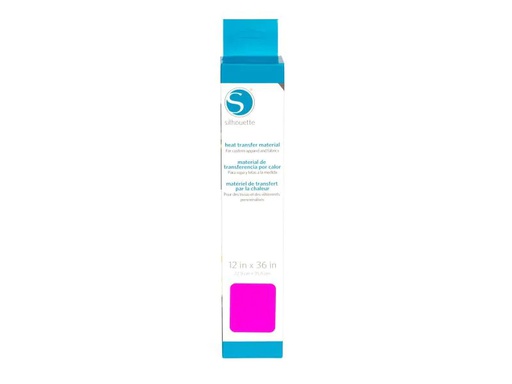 [90085169 617945] Silhouette Aufbügelfolie 30.5 cm x 90 cm Neonpink, glatt