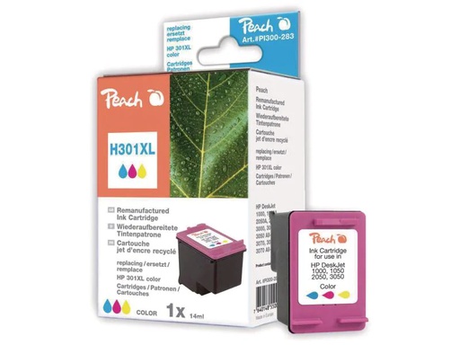 [90085216 207018] Peach Tinte HP Nr. 301XL (CH564EE) Color