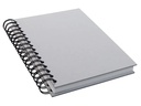 Sigel Notizbuch A5, Uni, Grau