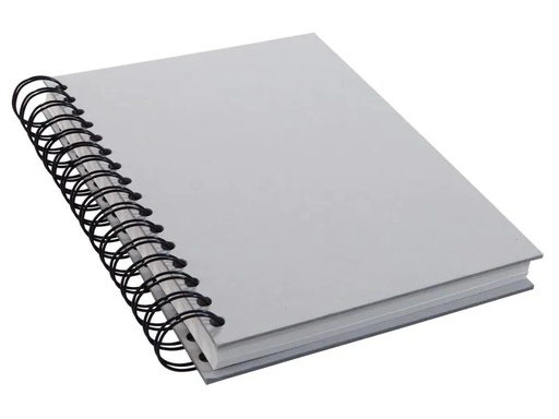 [90085298 543686] Sigel Notizbuch A5, Uni, Grau