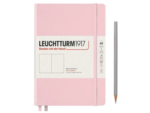 [90085357 1149990] Leuchtturm Notizbuch Medium A5, Blanko, 2-teilig, Puder