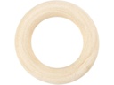 Creativ Company Holzkleinteile Ø 3.5 cm Holzring, 8 Stück