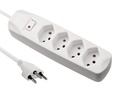 FURBER.power Steckdosenleiste 4x T13 mit Schalter
