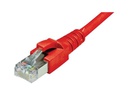 Dätwyler IT Infra Patchkabel RJ-45 - RJ-45, Cat 6A, S/FTP, 3 m, Rot